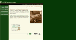 Desktop Screenshot of classicbanking.com